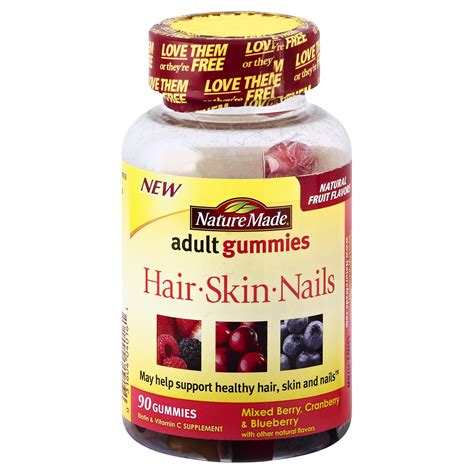 Nature Made Hair, Skin & Nails Adult Gummies, 90 Ct.