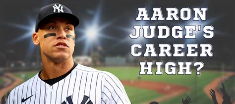 What Is Aaron Judge's Career All-Time High? | | RevUp Sports