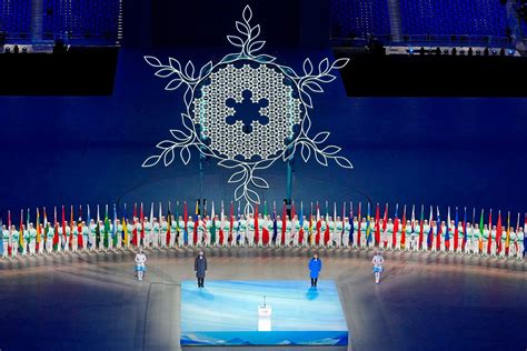 Photos of the opening ceremony at Beijing 2022 Winter Olympic Games