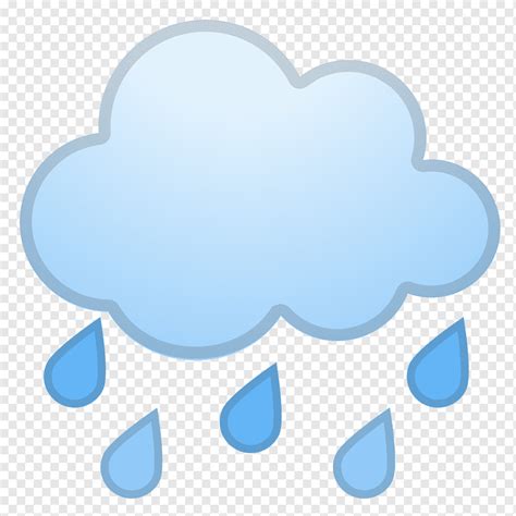 Pixel Rain Noto fonts Cloud Android, rain, blue, umbrella, cloud png | PNGWing