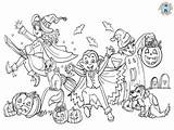 Halloween Costumes Coloring Page  Treasure Hunt 4 Kids sketch template