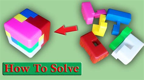 How to Solve Plastic Cube Puzzle | Brain Teasers for Kids Children and ...