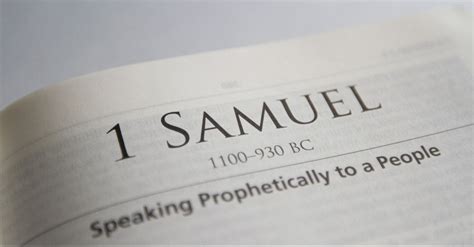 Book of 1 Samuel Summary