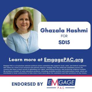 Ghazala Hashmi – Emgage PAC