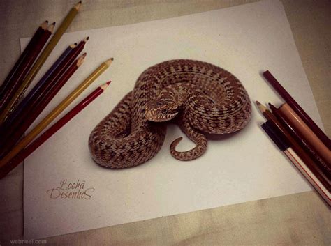 50 Beautiful 3D Drawings - Easy 3D Pencil drawings and Art works