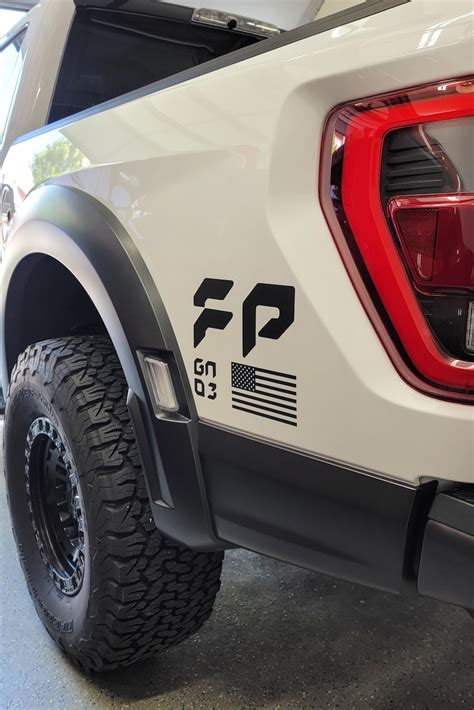 Ford Raptor Gen 3 & 2 Ford Performance FP Decal - Etsy