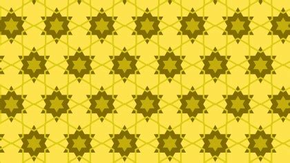 Light Yellow Star Background Pattern