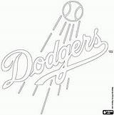 La Dodgers Baseball Coloring Pages  Baseball coloring Mlb Logos sketch template