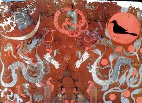 Mawangdui, China - detail of silk banner from tomb of Lady Dai | China art, Old paintings ...