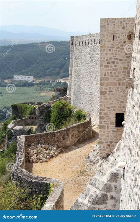 Fortress in Knin stock photo. Image of croatia, europe - 26426184