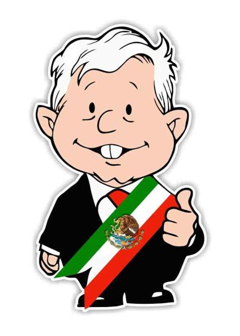 AMLITO Lopez Obrador AMLO Mexico Decal - Etsy