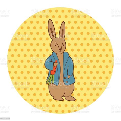 Peter Rabbit Theme Elements Stock Illustration - Download Image Now ...