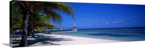 Beach at Half Moon Hotel, Montego Bay, Jamaica Photo Canvas Print | Great Big Canvas