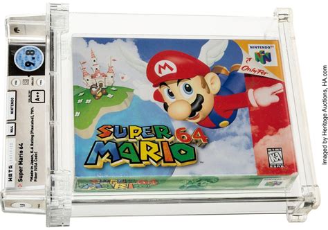 Super Mario 64-cartridge verkocht voor een record van $ 1,56 miljoen