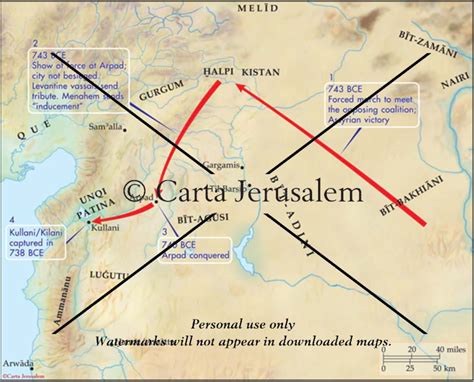 Tiglath-Pileser III Campaigns In The West - Biblewhere