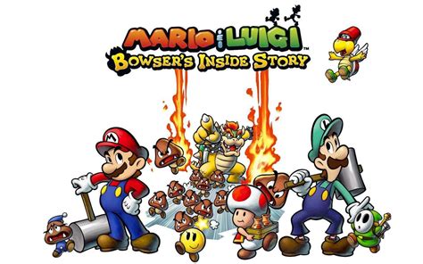 Mario and Luigi: Bowser's Inside Story. by megamangaby on DeviantArt