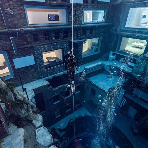 The World’s Deepest Pool in Dubai is Just One Part of a Gigantic Underwater City | Designs ...