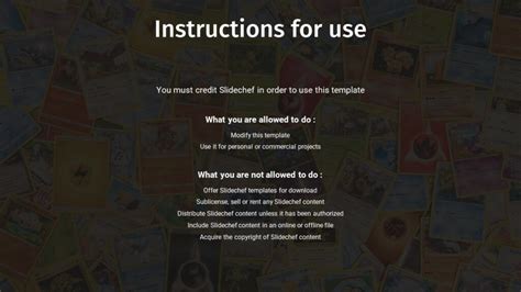 Free Google Slides Pokemon Cards Template PowerPoint