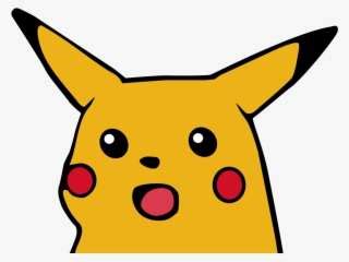 Download Pikachu Pokemon Meme Wow Shook Shocked - Wow Pikachu Meme | Transparent PNG Download ...