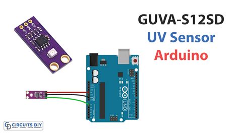 Interfacing GUVA-S12SD UV Sensor Module with Arduino