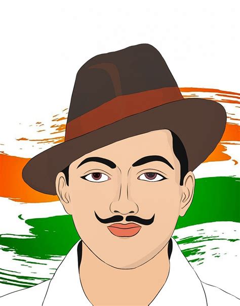 Bhagat singh drawing with pencil sketch – Artofit