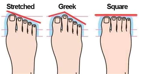 What does your foot shape say about your personality