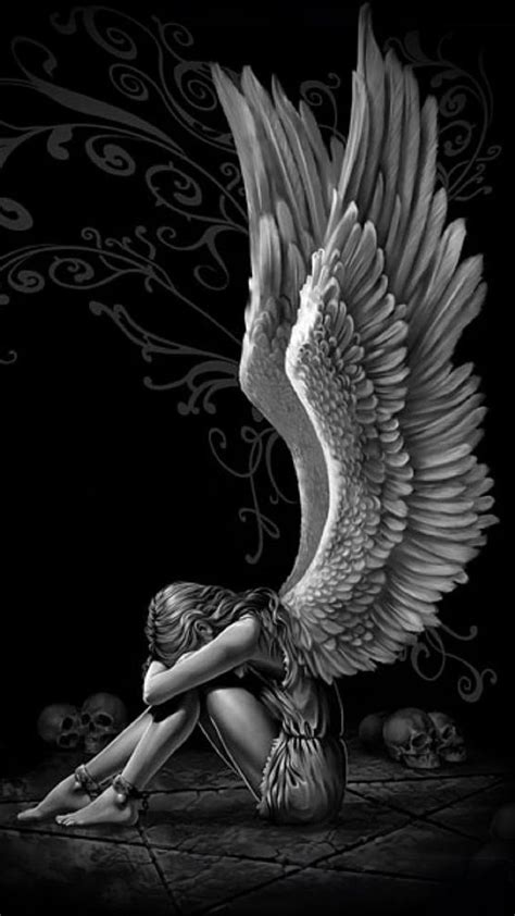 Fallen Angel, angels, sad, HD phone wallpaper | Peakpx