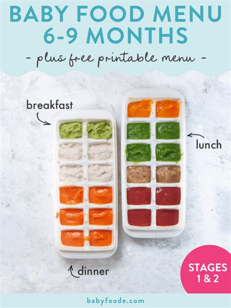 daycare menus breakfast lunch and snack ideas pdf - Well Crafted Vlog ...