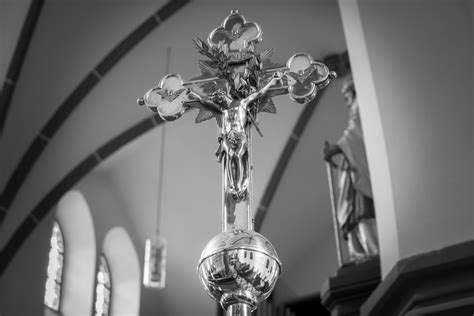 Free Images : light, black and white, glass, symbol, religion, church ...