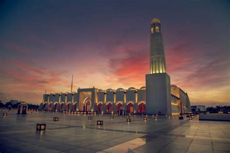 Grand Mosque In Doha Qatar Stock Photos, Pictures & Royalty-Free Images ...