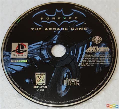 Batman Forever: The Arcade Game - VGDB - Vídeo Game Data Base