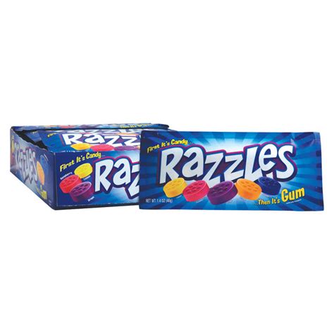 Razzles Original Flavors 1.4 Oz Bag