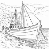 30 Boat Coloring Book Pages For Kids And Adults  sketch template