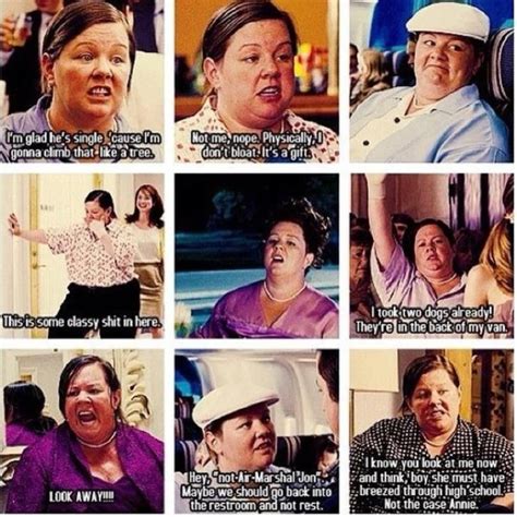 Melissa McCarthy-Bridesmaids | Bridesmaid quotes, Funny movies, I love to laugh