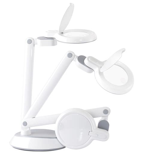 OttLite Space-Saving LED Magnifier Desk Lamp-White | JOANN