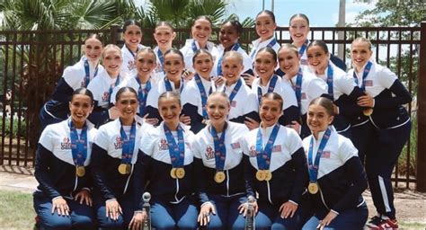 Ohio State’s Dance Team Wins Two Gold Medals While Representing USA ...