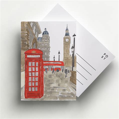 Classic London Postcard — Annie Montgomery Design