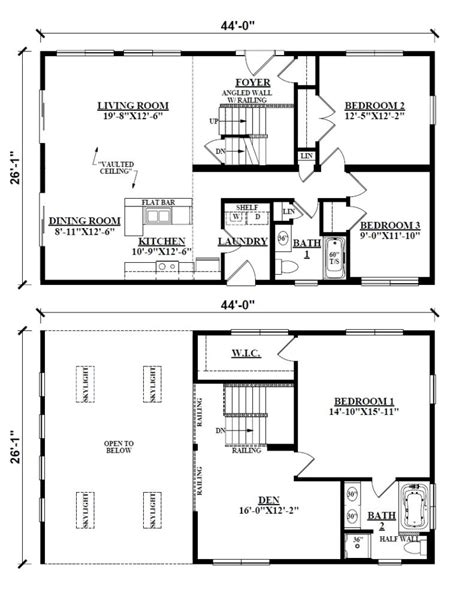 Log Cabin Floor Plans - Kintner Modular Homes