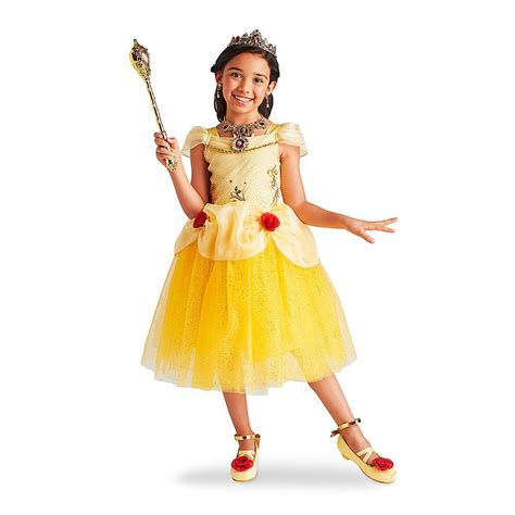 Disney Belle Costume for Kids Yellow 9/10 -- To view better for this thing, see the photo link ...