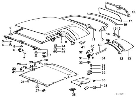 Bmw E46 Convertible Parts Diagram - General Wiring Diagram