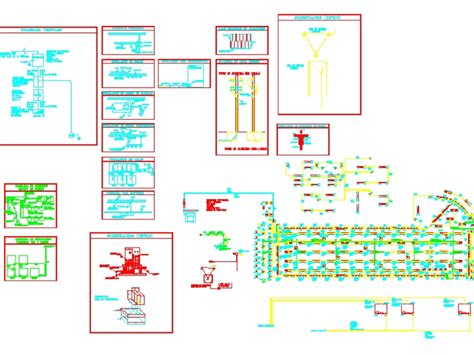 Electrical project in AutoCAD | CAD download (681.88 KB) | Bibliocad