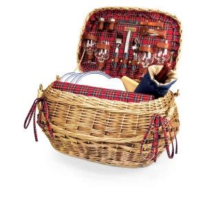 Picnic Basket Personalized for Four Wedding Gift Custom With Engraved ...