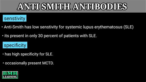 Anti Smith Antibodies | Anti Sm Antibodies | Systemic Lupus ...