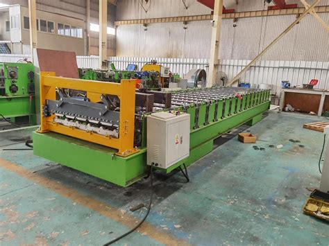 Automatic Metal Roof Sheet Roof Panel Ibr Rib Steel Cold Roll Forming Machinery - China Standing ...