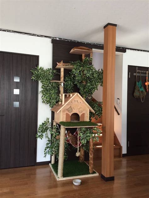 DIY Cat Tree Offers Alternative to Conventional Scratching Posts and Beds