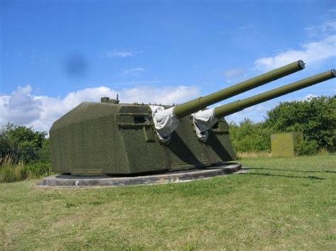 15cm Twin turret of former German battleship Gneisenau