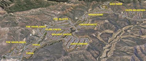 Big Sky Simi Valley Tract Overlay Map - Community Home Buying & Selling ...