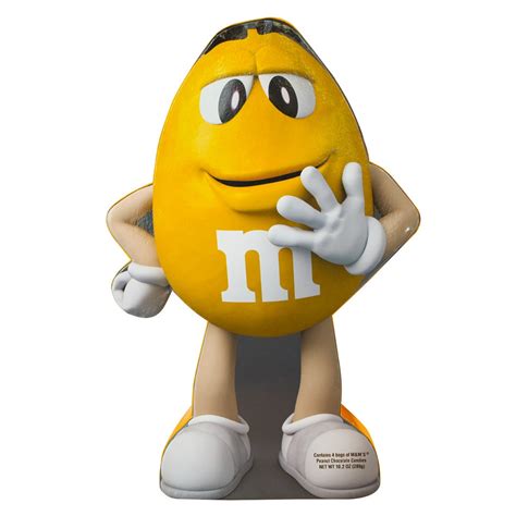 IT'SUGAR | M&M’S Yellow Character Shaped Box | Popular Brands