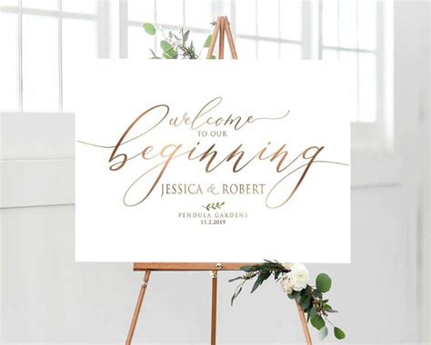 12 Wedding Welcome Sign Ideas for 2021 - Joy