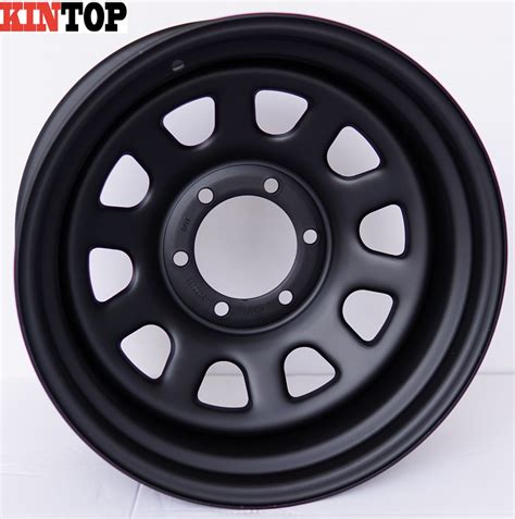 17X8 Black 4X4 off Road for Car Steel Wheel Rim - Steel Wheel and Wheel Rim